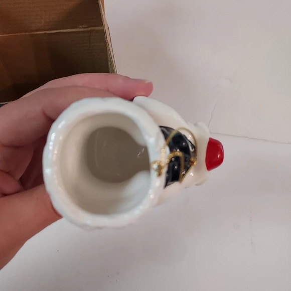 Vintage 1994 Ceramic Looney Tunes Sylvester Christmas Ornament Warner Bros - Picture 7 of 10